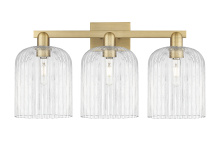 Innovations Lighting 716-3W-BB-G559-8CL - Bridal Veil - 3 Light - 27 inch - Brushed Brass - Bath Vanity Light