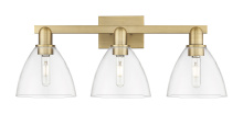 Innovations Lighting 716-3W-BB-GBD-752 - Bristol - 3 Light - 27 inch - Brushed Brass - Bath Vanity Light