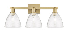 Innovations Lighting 716-3W-BB-GBD-754 - Bristol - 3 Light - 27 inch - Brushed Brass - Bath Vanity Light