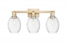 Innovations Lighting 716-3W-CB-G459-6CL - Preston Bulb - 3 Light - 26 inch - Champagne Bronze - Bath Vanity Light