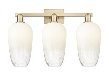 Innovations Lighting 716-3W-CB-G484-7OP - Brookhaven Flute - 3 Light - 26 inch - Champagne Bronze - Bath Vanity Light