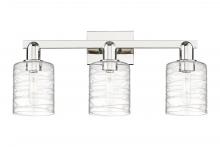 Innovations Lighting 716-3W-PN-G1113 - Cobbleskill - 3 Light - 24 inch - Polished Nickel - Bath Vanity Light