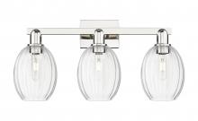 Innovations Lighting 716-3W-PN-G459-6CL - Preston Bulb - 3 Light - 26 inch - Polished Nickel - Bath Vanity Light