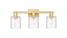 Innovations Lighting 716-3W-SG-G1113 - Cobbleskill - 3 Light - 24 inch - Satin Gold - Bath Vanity Light