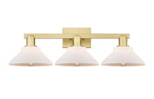 Innovations Lighting 716-3W-SG-G131 - Orwell - 3 Light - 27 inch - Satin Gold - Bath Vanity Light
