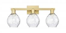 Innovations Lighting 716-3W-SG-G362 - Waverly - 3 Light - 25 inch - Satin Gold - Bath Vanity Light