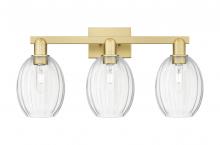 Innovations Lighting 716-3W-SG-G459-6CL - Preston Bulb - 3 Light - 26 inch - Satin Gold - Bath Vanity Light
