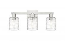 Innovations Lighting 716-3W-SN-G1113 - Cobbleskill - 3 Light - 24 inch - Brushed Satin Nickel - Bath Vanity Light
