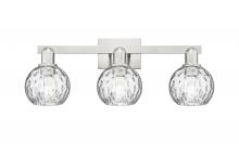 Innovations Lighting 716-3W-SN-G1215-6 - Athens Water Glass - 3 Light - 25 inch - Brushed Satin Nickel - Bath Vanity Light