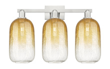 Innovations Lighting 716-3W-SN-G482-7AM - Brookhaven Cloche - 3 Light - 26 inch - Brushed Satin Nickel - Bath Vanity Light