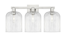Innovations Lighting 716-3W-SN-G559-8CL - Bridal Veil - 3 Light - 27 inch - Brushed Satin Nickel - Bath Vanity Light