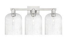 Innovations Lighting 716-3W-SN-G559-8SDY - Bridal Veil - 3 Light - 27 inch - Brushed Satin Nickel - Bath Vanity Light