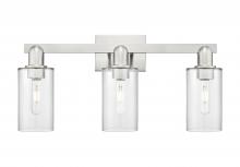 Innovations Lighting 716-3W-SN-G802 - Clymer - 3 Light - 23 inch - Brushed Satin Nickel - Bath Vanity Light