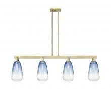 Innovations Lighting 716-4I-AB-G480-6SB - Brookhaven Almond - 4 Light - 48 inch - Antique Brass - Stem hung - Island Light