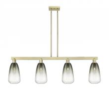 Innovations Lighting 716-4I-AB-G480-6SL - Brookhaven Almond - 4 Light - 48 inch - Antique Brass - Stem hung - Island Light