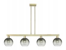 Innovations Lighting 716-4I-AB-G483-8SL - Brookhaven Globe - 4 Light - 48 inch - Antique Brass - Stem hung - Island Light