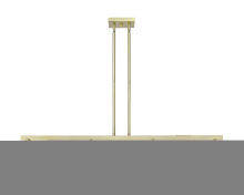 Innovations Lighting 716-4I-AB-G559-5SDY - Bridal Veil - 4 Light - 48 inch - Antique Brass - Stem hung - Island Light