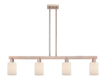 Innovations Lighting 716-4I-AC-G341 - Hadley - 4 Light - 47 inch - Antique Copper - Stem hung - Island Light