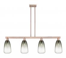 Innovations Lighting 716-4I-AC-G480-6SL - Brookhaven Almond - 4 Light - 48 inch - Antique Copper - Stem hung - Island Light