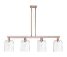 Innovations Lighting 716-4I-AC-G559-8SDY - Bridal Veil - 4 Light - 51 inch - Antique Copper - Stem hung - Island Light