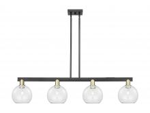 Innovations Lighting 716-4I-BAB-G122-8 - Athens - 4 Light - 51 inch - Black Antique Brass - Stem hung - Island Light