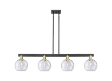 Innovations Lighting 716-4I-BAB-G124-8 - Athens - 4 Light - 51 inch - Black Antique Brass - Stem hung - Island Light
