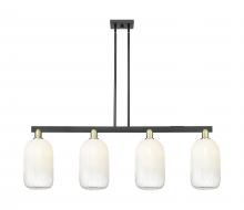 Innovations Lighting 716-4I-BAB-G482-7OP - Brookhaven Cloche - 4 Light - 48 inch - Black Antique Brass - Stem hung - Island Light