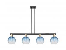 Innovations Lighting 716-4I-BAB-G483-8SB - Brookhaven Globe - 4 Light - 48 inch - Black Antique Brass - Stem hung - Island Light