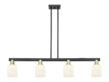 Innovations Lighting 716-4I-BAB-G559-5GWH - Bridal Veil - 4 Light - 48 inch - Black Antique Brass - Stem hung - Island Light