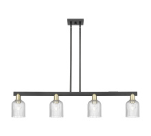 Innovations Lighting 716-4I-BAB-G559-5SDY - Bridal Veil - 4 Light - 48 inch - Black Antique Brass - Stem hung - Island Light