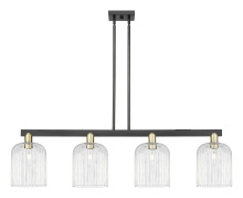 Innovations Lighting 716-4I-BAB-G559-8CL - Bridal Veil - 4 Light - 51 inch - Black Antique Brass - Stem hung - Island Light