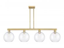Innovations Lighting 716-4I-BB-G122-10 - Athens - 4 Light - 53 inch - Brushed Brass - Stem hung - Island Light