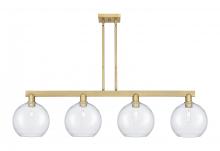 Innovations Lighting 716-4I-BB-G124-10 - Athens - 4 Light - 53 inch - Brushed Brass - Stem hung - Island Light