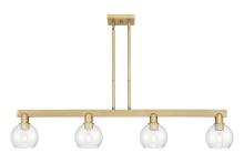 Innovations Lighting 716-4I-BB-G124-6 - Athens - 4 Light - 49 inch - Brushed Brass - Stem hung - Island Light
