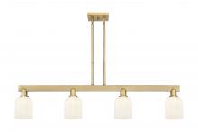 Innovations Lighting 716-4I-BB-G559-5GWH - Bridal Veil - 4 Light - 48 inch - Brushed Brass - Stem hung - Island Light