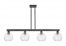 Innovations Lighting 716-4I-BK-G122-8 - Athens - 4 Light - 51 inch - Matte Black - Stem hung - Island Light