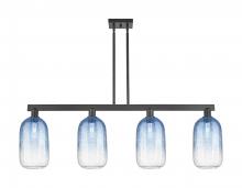 Innovations Lighting 716-4I-BK-G482-7SB - Brookhaven Cloche - 4 Light - 48 inch - Matte Black - Stem hung - Island Light