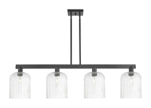 Innovations Lighting 716-4I-BK-G559-8SDY - Bridal Veil - 4 Light - 51 inch - Matte Black - Stem hung - Island Light