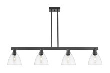 Innovations Lighting 716-4I-BK-GBD-752 - Bristol - 4 Light - 50 inch - Matte Black - Stem hung - Island Light
