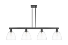 Innovations Lighting 716-4I-BK-GBD-92 - Bristol - 4 Light - 52 inch - Matte Black - Stem hung - Island Light