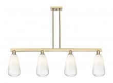Innovations Lighting 716-4I-CB-G480-6OP - Brookhaven Almond - 4 Light - 48 inch - Champagne Bronze - Stem hung - Island Light