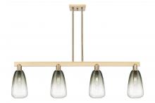 Innovations Lighting 716-4I-CB-G480-6SL - Brookhaven Almond - 4 Light - 48 inch - Champagne Bronze - Stem hung - Island Light