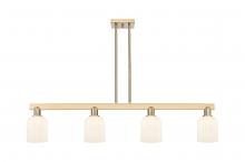 Innovations Lighting 716-4I-CB-G559-5GWH - Bridal Veil - 4 Light - 48 inch - Champagne Bronze - Stem hung - Island Light