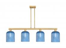 Innovations Lighting 716-4I-CB-G559-8BL - Bridal Veil - 4 Light - 51 inch - Champagne Bronze - Stem hung - Island Light