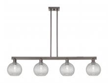 Innovations Lighting 716-4I-OB-G122C-8CL - Athens - 4 Light - 51 inch - Oil Rubbed Bronze - Stem hung - Island Light