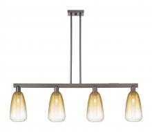 Innovations Lighting 716-4I-OB-G480-6AM - Brookhaven Almond - 4 Light - 48 inch - Oil Rubbed Bronze - Stem hung - Island Light