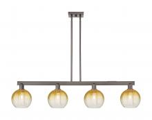 Innovations Lighting 716-4I-OB-G483-8AM - Brookhaven Globe - 4 Light - 48 inch - Oil Rubbed Bronze - Stem hung - Island Light