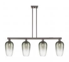 Innovations Lighting 716-4I-OB-G484-7SL - Brookhaven Flute - 4 Light - 48 inch - Oil Rubbed Bronze - Stem hung - Island Light