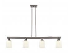 Innovations Lighting 716-4I-OB-G559-5GWH - Bridal Veil - 4 Light - 48 inch - Oil Rubbed Bronze - Stem hung - Island Light