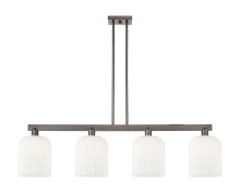 Innovations Lighting 716-4I-OB-G559-8GWH - Bridal Veil - 4 Light - 51 inch - Oil Rubbed Bronze - Stem hung - Island Light
